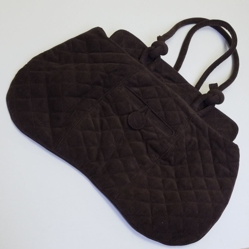 Madras by A.P.C. Brown Baguette Top Handle Bag